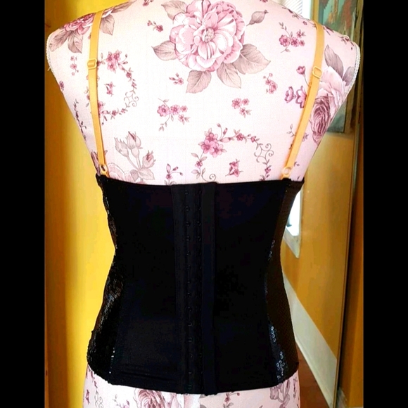 Batgirl Sequins Bustier S/M - Picture 3 of 4